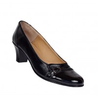 Marimea 36, 38 Pantofi dama eleganti piele naturala toc de 5cm P7201N